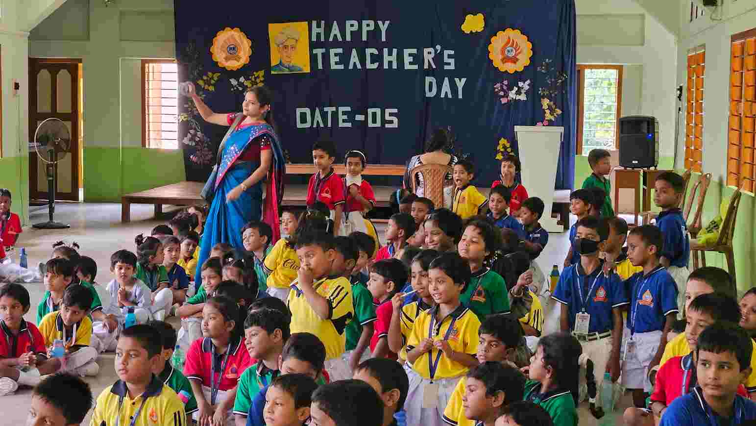 teachers day in claret school