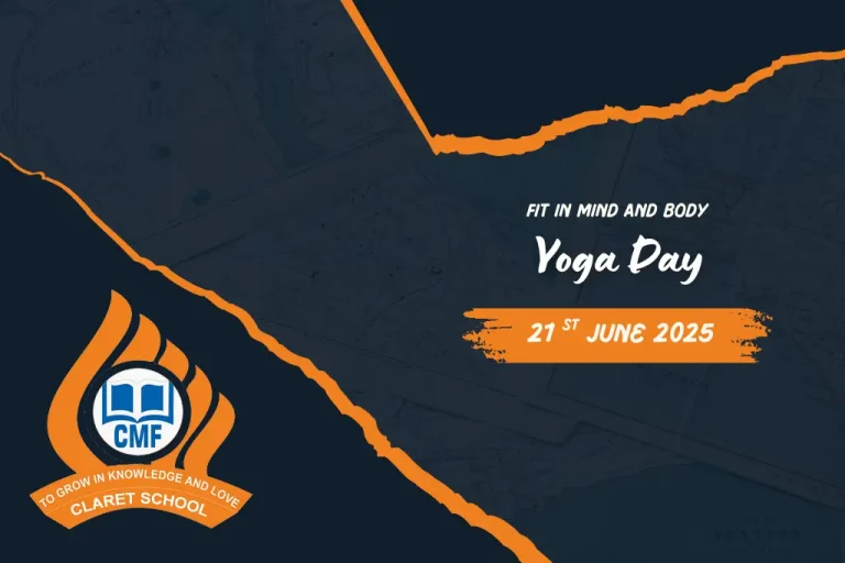 yoga day in claret school