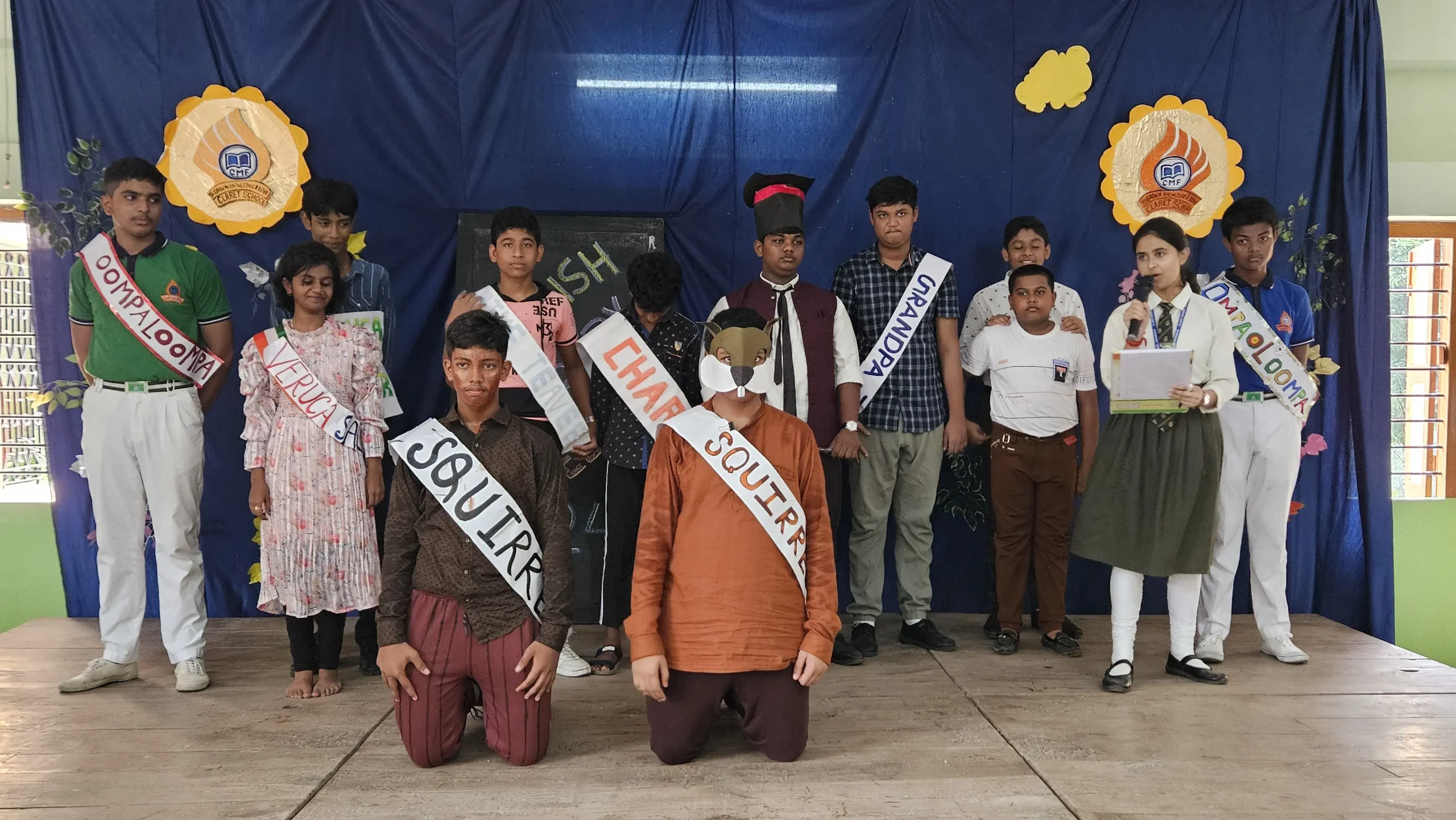 Cultural activity at Claret School
