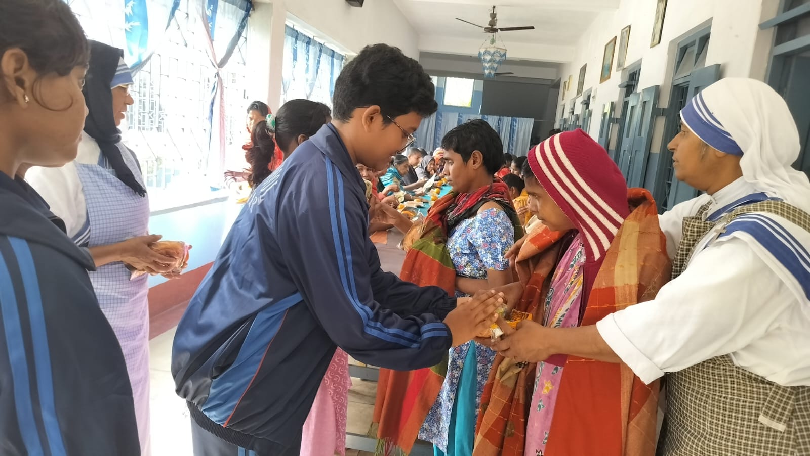 School activity moment at Claret School